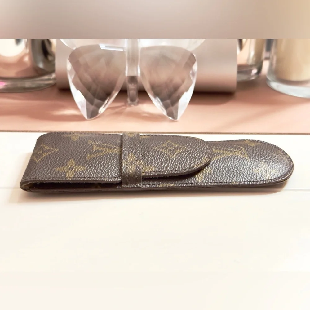 Vintage Louis Vuitton Monogram Pen/ Glasses/ Accessories Pouch